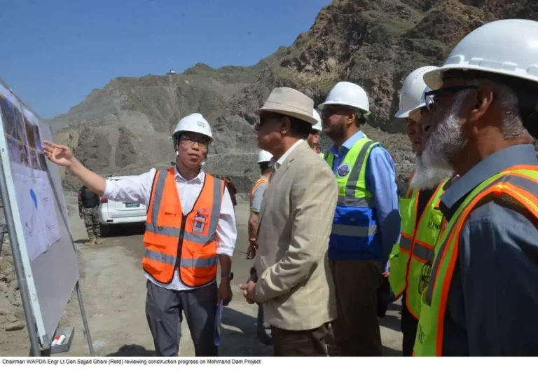 Chairman WAPDA Visits Mohmand Dam Project